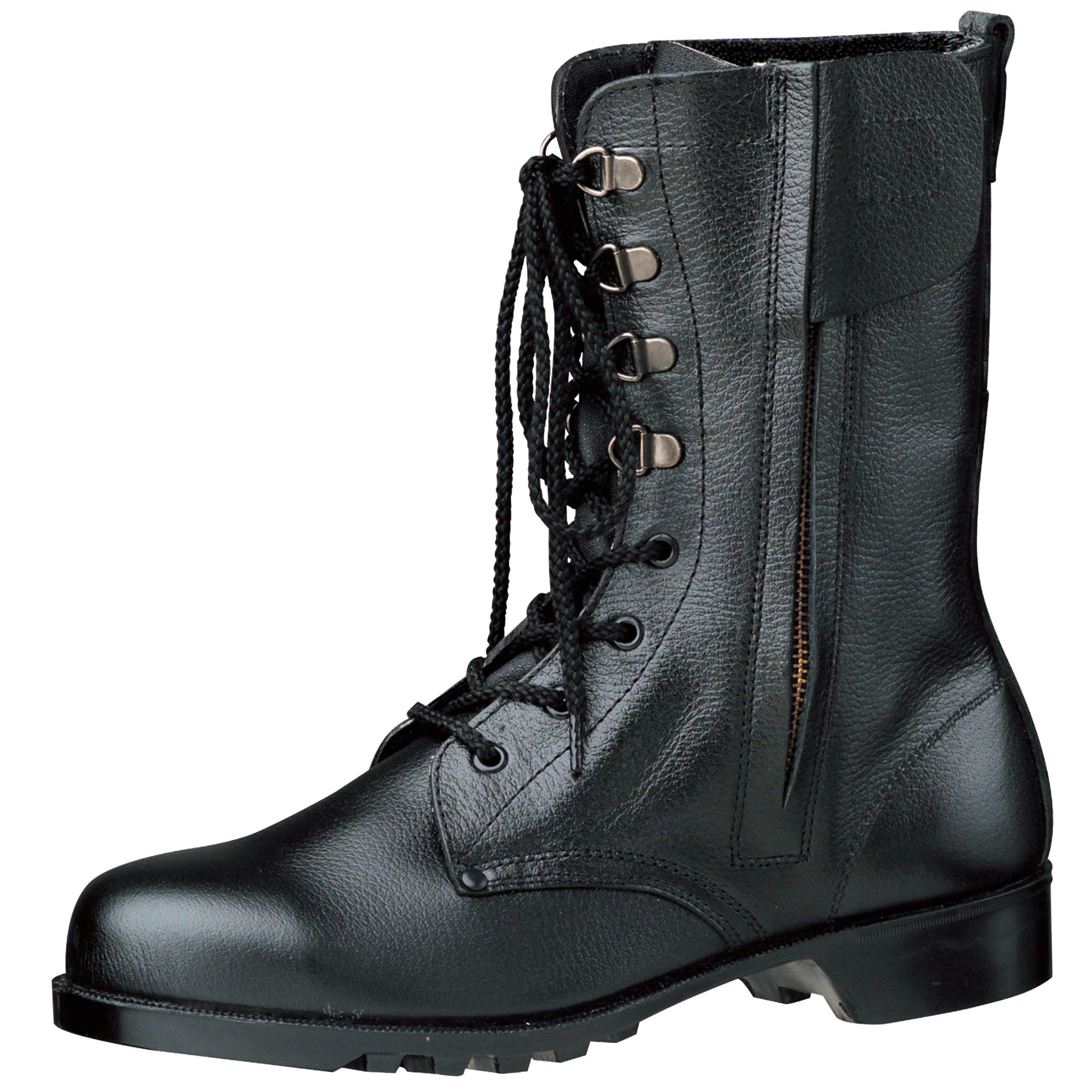 

Защитная обувь JIS Standard Длинные ботинки Regular Work с подноском V2133N Chuck Black cm [Midori Anzen] 24.5 чёрный