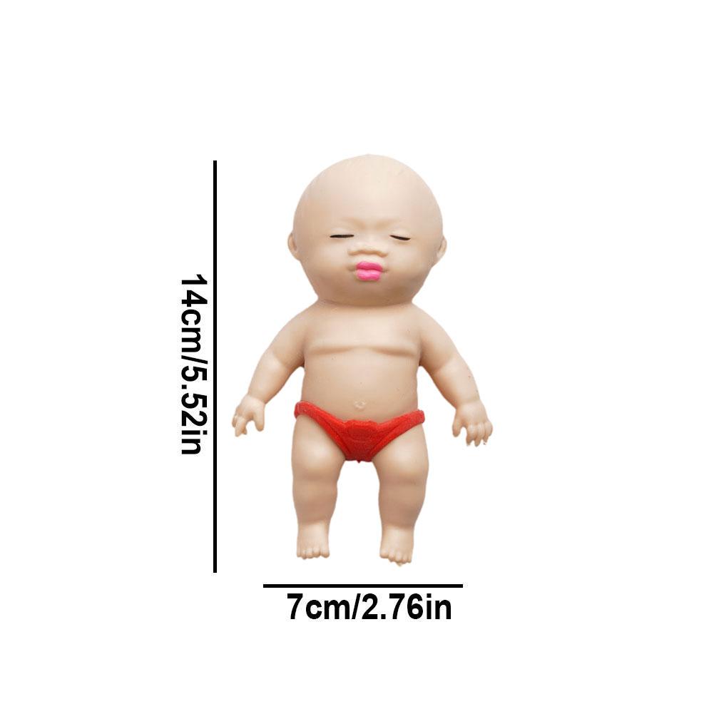 NEW Decompression Black Doll Pinch Fun African Palm Small Doll Strange Interesting Funny Ugly Doll Slow Rebound Ventilatory Toy