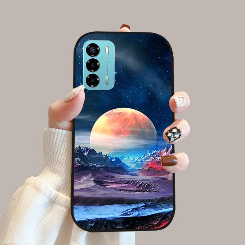 Für ZTE Blade V40 Vita Mode Hülle 8045 Weiche Silikon Rückseite Für ZTE Blade A72 Hülle A 72 4G Handy Schutzhülle Fundas Para