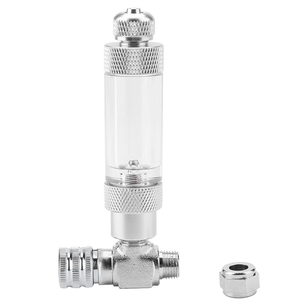 Aquarium System CO2 Regulator Needle Check Valve Bubble Counter Fish Tank Accessory