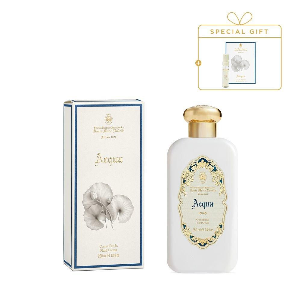 Santa Maria Novella Crema Fluida Light Package Aqua (+Perfume 2ml)