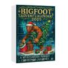 Kerst Adventskalender Met Bigfoot Monster Acryl Feestdecoratie Voor Party Cadeaus