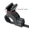 Helpful Bicycle Light Bracket Quick Mount Release Different Specifications Long Service Life Cycling Light Holder Clip for Mountain Bike