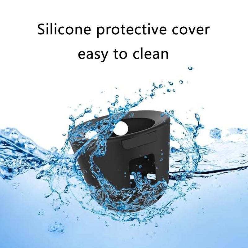 Full Coverage Soft Silicone Cover Shell Scratch Resistant Guard Sleeve for Sound Clock Alarmo Users Enhances Protections