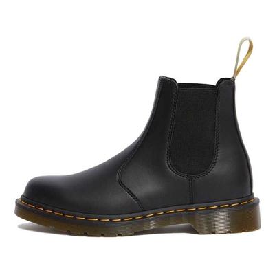 Vegan 2976 Felix Leather Chelsea Boots Unisex Boots Black 21456001