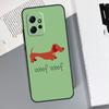 Dachshund Sausage Dog Case For Xiaomi Redmi Note 14 13 10 11 12 15 Pro Plus Cover For Redmi 15C 15 13C 12C 14C 10C