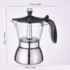 Elegant Clear Lid Coffee Pot Crafted From High Quality Stainless Steel Produced For Coffee Lover And Home Baristas