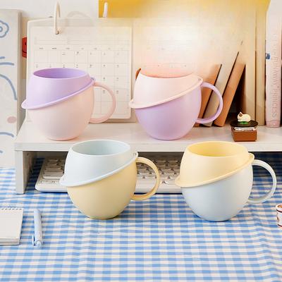 Detachable Mouthwash CupCute Planet Brushing CupLarge-capacity Household Toiletry Water Cup