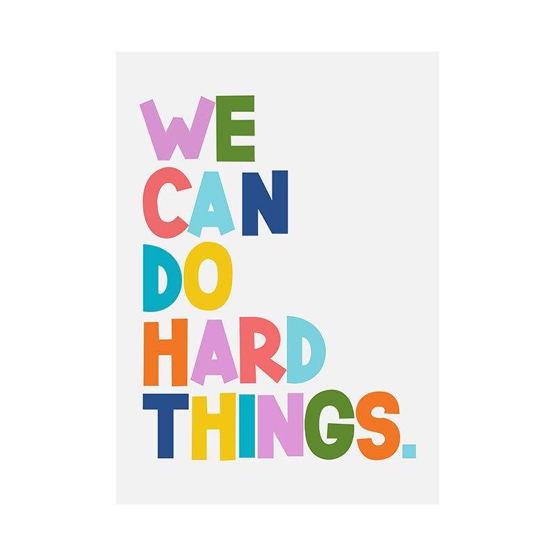 Дети Положительные Утверждения Художественные Печати Вдохновляющий Плакат Цитаты — фото 8