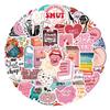 55 Creative DIY Graffiti Waterproof Stickers - Self-Adhesive, New Style, 55 Sheets