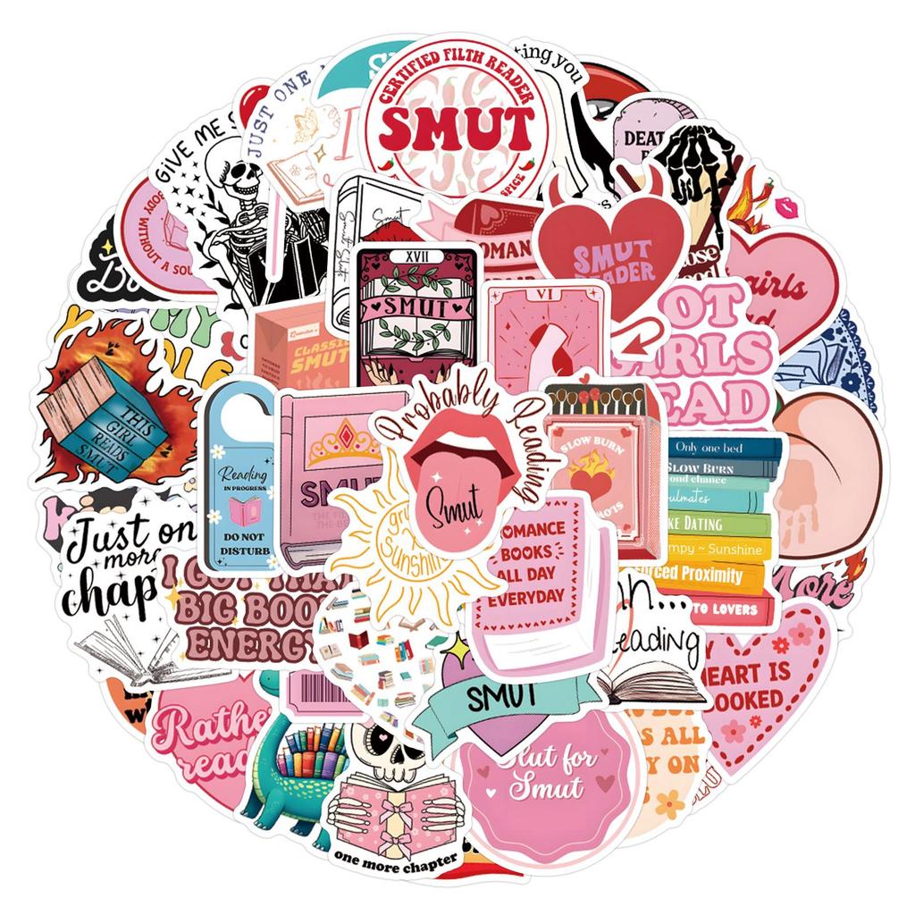 55 Creative DIY Graffiti Waterproof Stickers - Self-Adhesive, New Style, 55 Sheets
