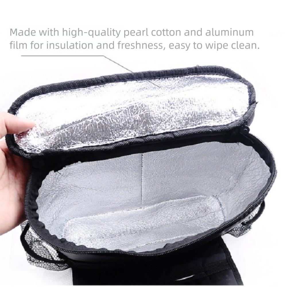 Multi-Pocket Car Seat Back Organizer Multi-functional Cooler Storage Bag  Car Interior Accessories