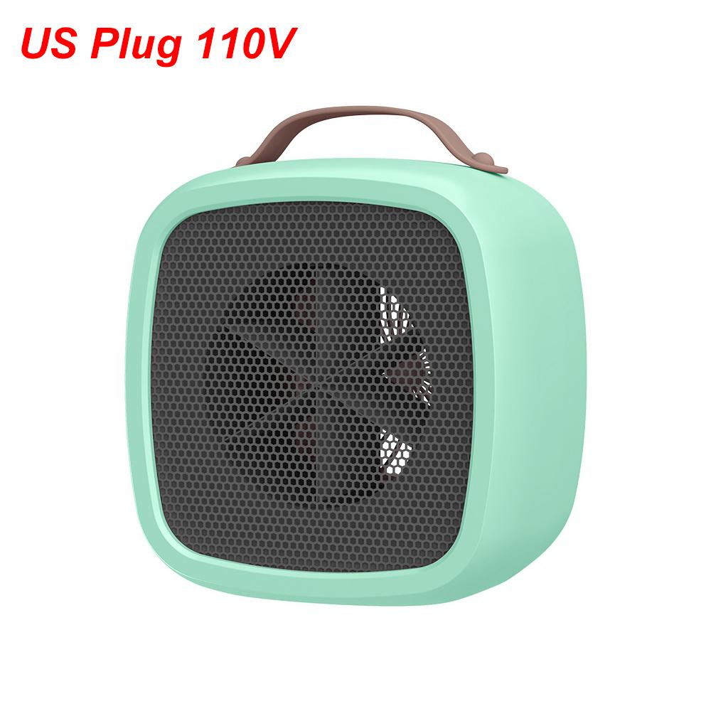 Fan Heater Portable Small Hot Air Blower 500W Heating Fan Fast Heating Lightweight Desktop Mini Space Heater for Home Office