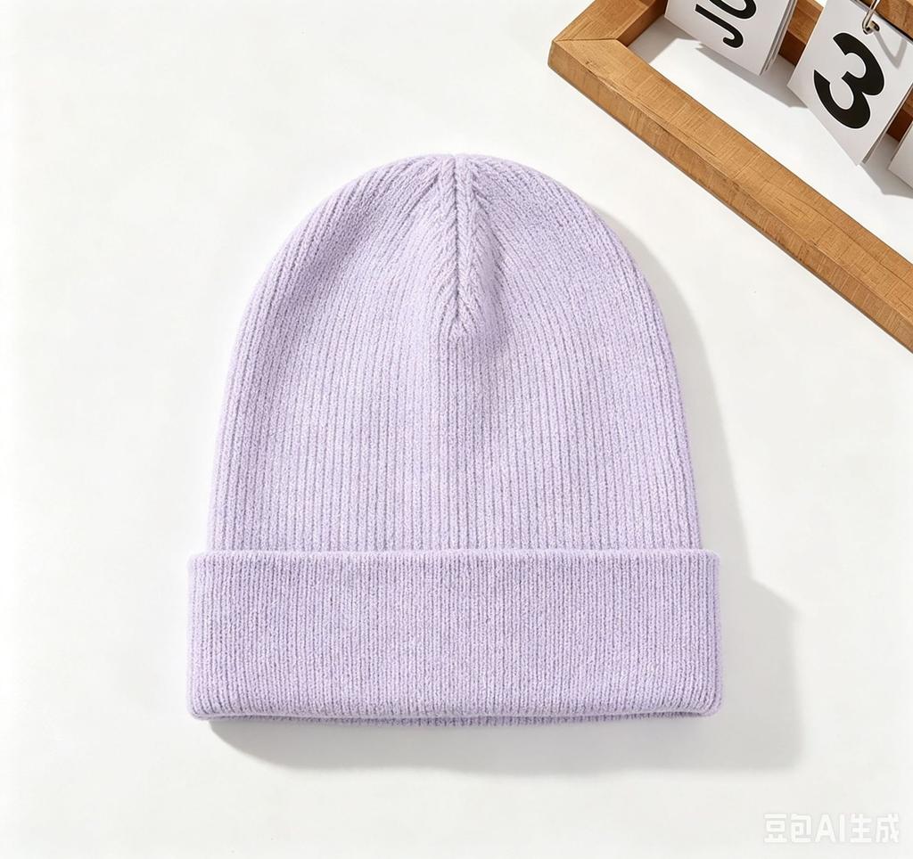 Autumn and Winter Solid Color Versatile Knitted Hat Men's and Women's Fashion Simple Wool Hat Street Trend Cold Hat Pullover Hat