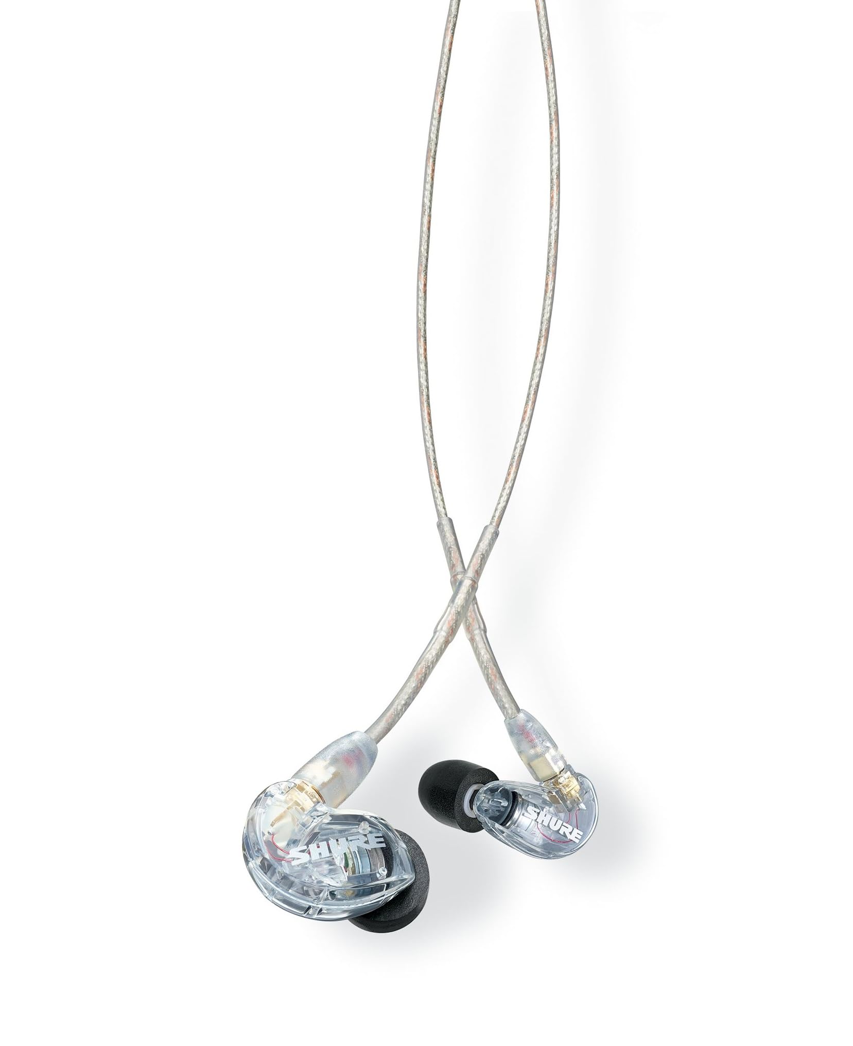 

SHURE Earphone SE Series SE215 Canal Type High Sound Isolation Clear [Product] SE215-CL-J чорний