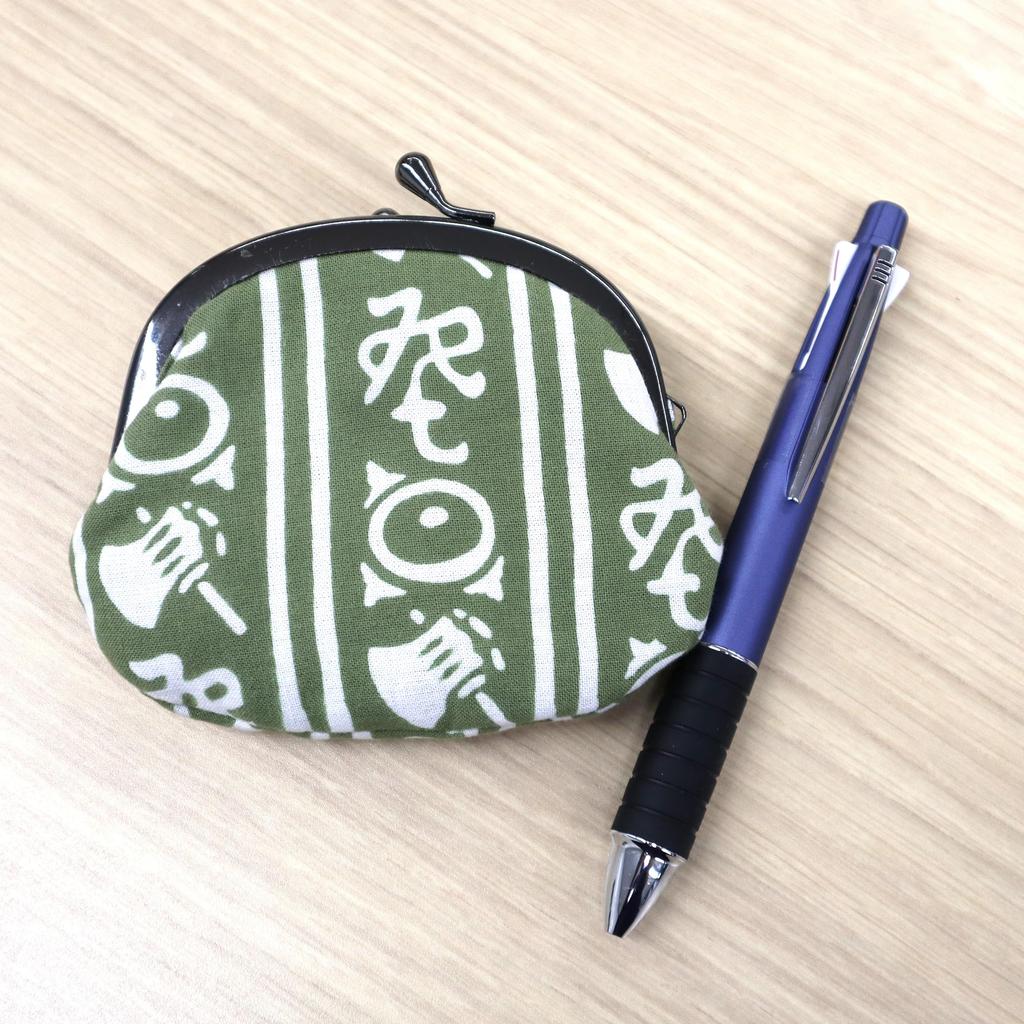 Maruzen Japanese Pattern Wallet Coin Case Bleached Clasp Purse Good Things To Know 0 3.3-inch