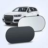 Car Sun Shade UV Protection Folding Auto Rear Window Sunshade Universal Car Window Visor with Suction Cups