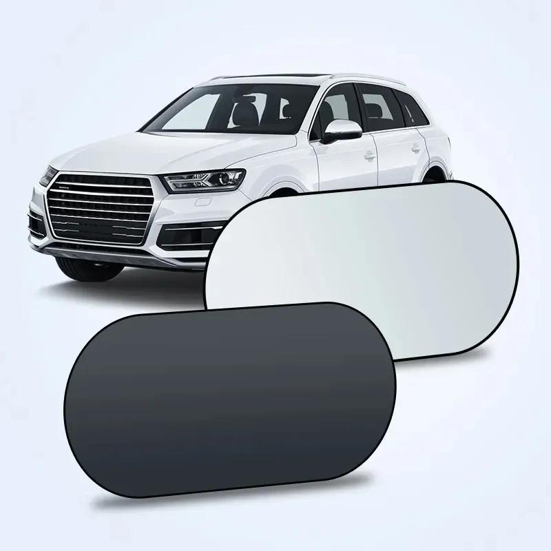 Car Sun Shade UV Protection Folding Auto Rear Window Sunshade Universal Car Window Visor with Suction Cups