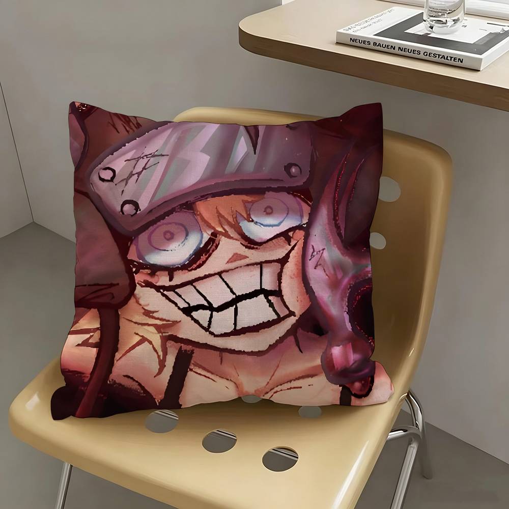 1pc Psychopomp GOLD Anime Pillow Case Fashion Square Pillowcase Bedroom Sofa Room Ins Decoration Leisure