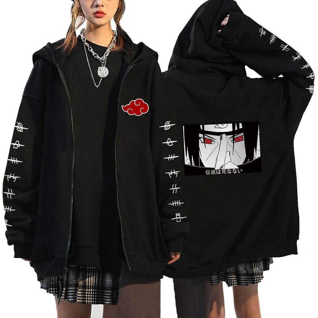 [] Popular animation NARUTO Naruto trendy brand zipper sweater casual cardigan jacket