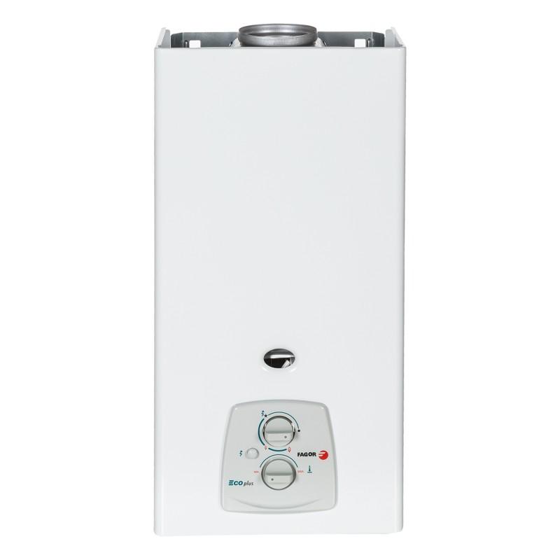FAGOR Fl14in - White - Water Heater 14l - Natural Gas G20 - Battery Ignition