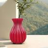 Anti-fall Plastic Flower Pot FIower Art Destop Decorative Vase Nordic Hydroponic Vase  Restaurant