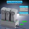 Drones Battery Chargers with Safety Circuitry for Mini 5Pro/4Pro/3Pro/3 Batteries Fast Charging Hub Heat Dissipation
