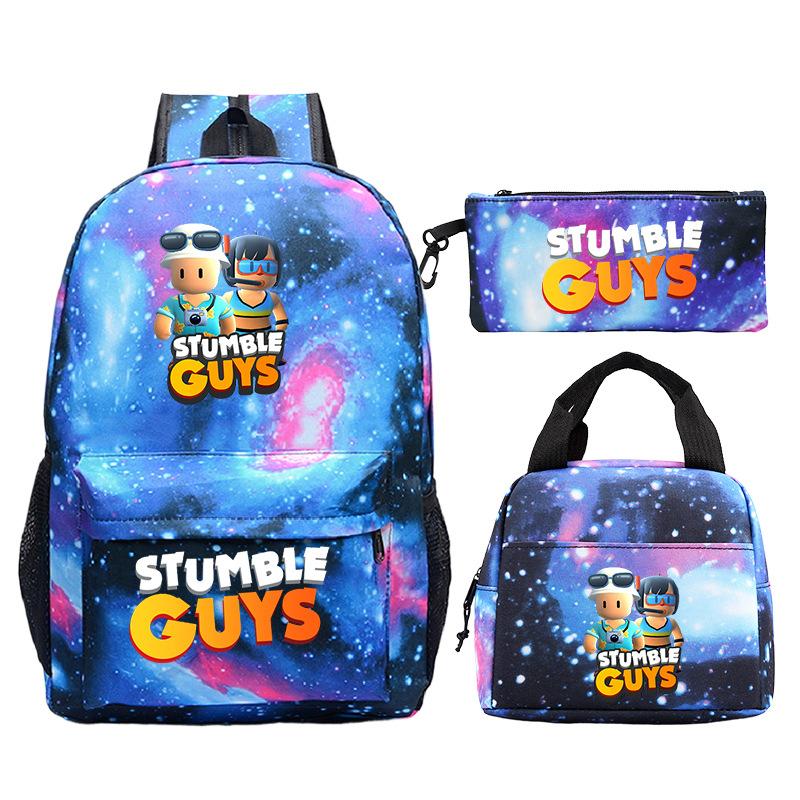 Collision party game merchandise print children explosion fashion school bag