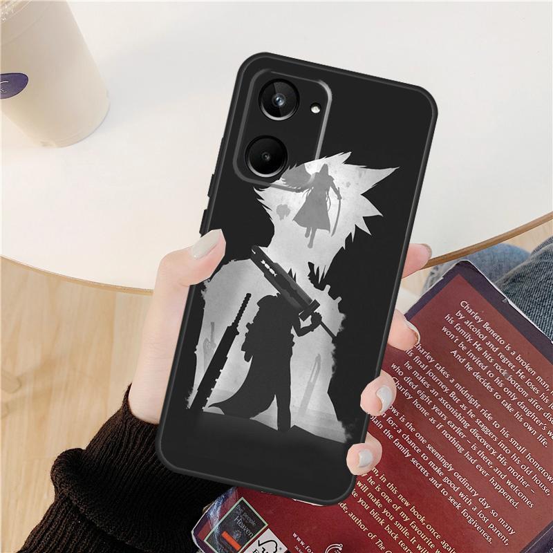 Final Fantasy Case For Realme 14 12 10 11 13 Pro Plus GT 6 6T 5 GT7 Pro C61 C55 C51 C21Y C25S C67 C75 C53