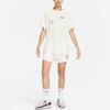 Nike Letter Print Vintage American Loose Fit Round Neck Short Sleeve T-Shirt With Dropped Shoulders Women Tops Sail-White FJ7714-133