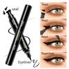 Seal Stamp Liquid Eyeliner Pen Waterproof Fast Dry Black Eye Liner Pencil With Eyeliner Cosmetic Double-Ended Eyeliner