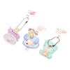 8Pcs  Rabbit Pendant Keychain Blind Box Egg Capsule Cartoon Key Pendant Children'S Toys