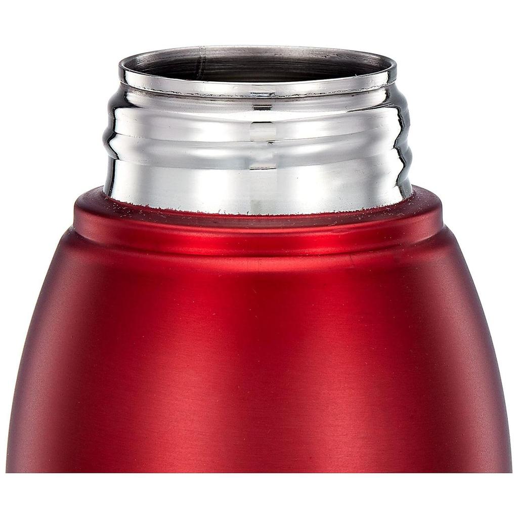  Bouteilles d'eau en acier inoxydable | Lot de 2 | Anti-fuite | Ergonomique | Compatible réfrigérateur, congélateur et lave-vaisselle | 1 L | Rouge, Bleu