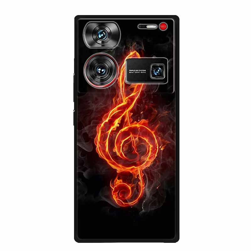 For ZTE Nubia Z60 Ultra Case Animals Soft Silicone TPU Cover Phone Cases For ZTE Nubia Z60Ultra 5G Protective Cool Wolf Coque