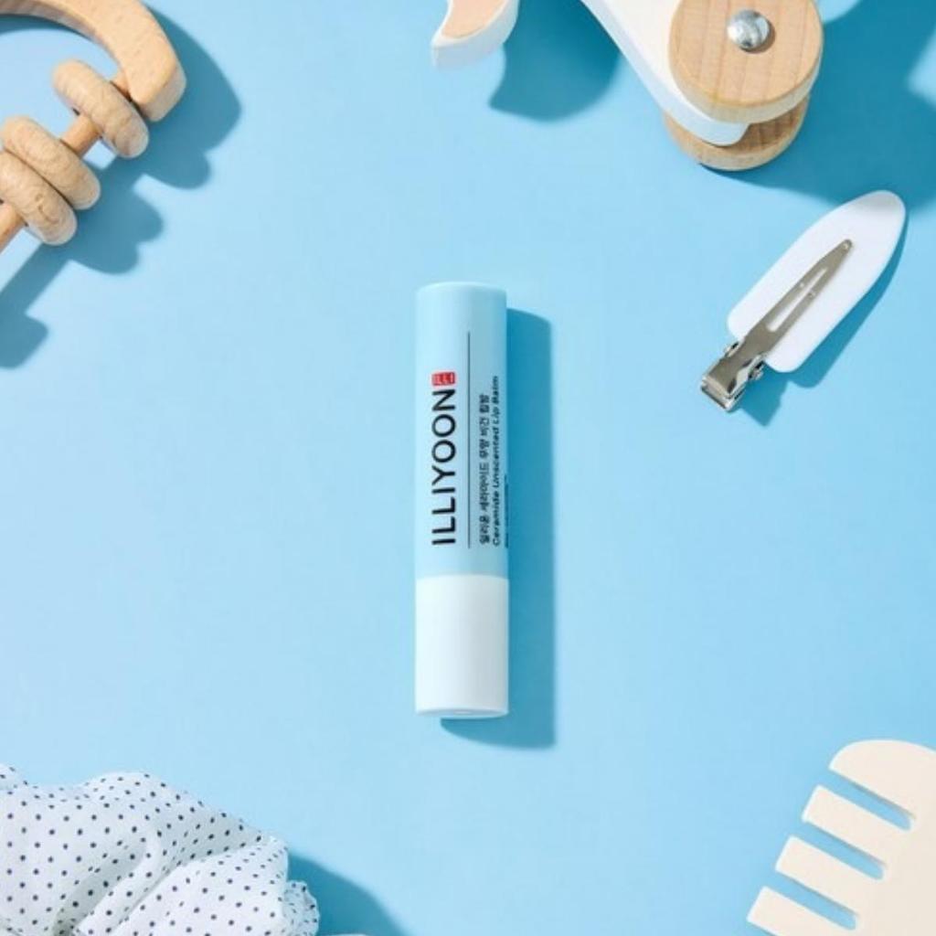 ILLIYOON Ceramide Unscented Vegan Lip Balm Deep Hydration Smooth Lips 3.2g