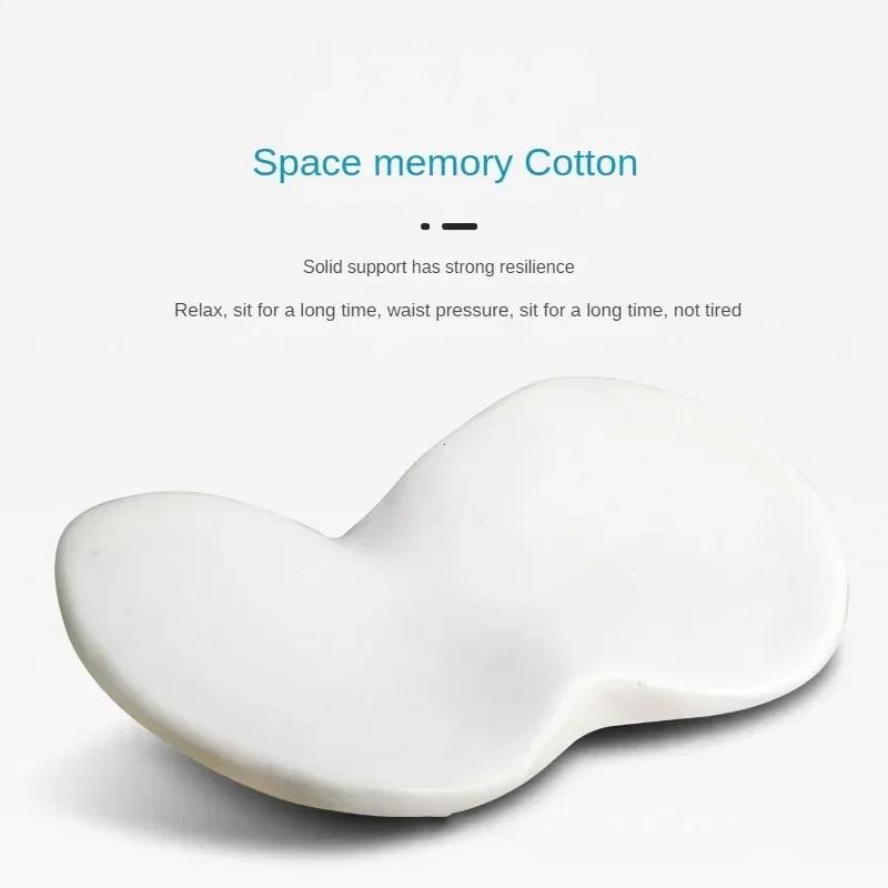 Car Seat Cushion Lumbar Support Pad Memory Foam Breathable Relief Universal Driver and Passenger Comfort Back Pain Relief