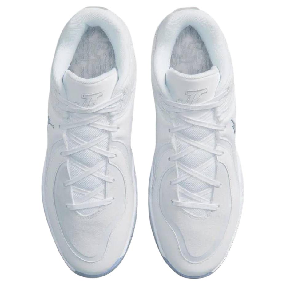Jordan Tatum 4 Support Basketball Shoes Unisex White Light Blue HQ4613-102