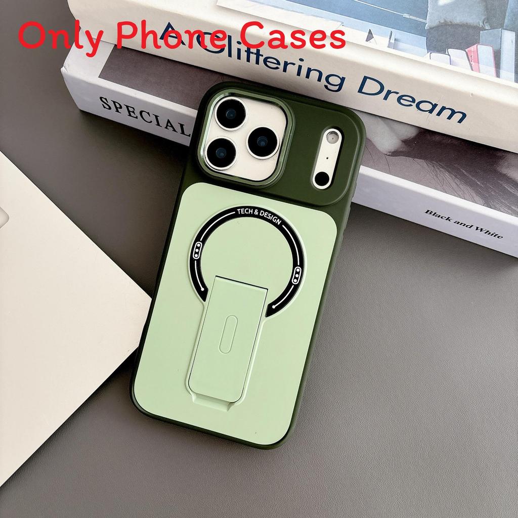 

Apple Skin Touch Magnetic Stand Protective Cover With Shockproof Design For Travel 17 зелений