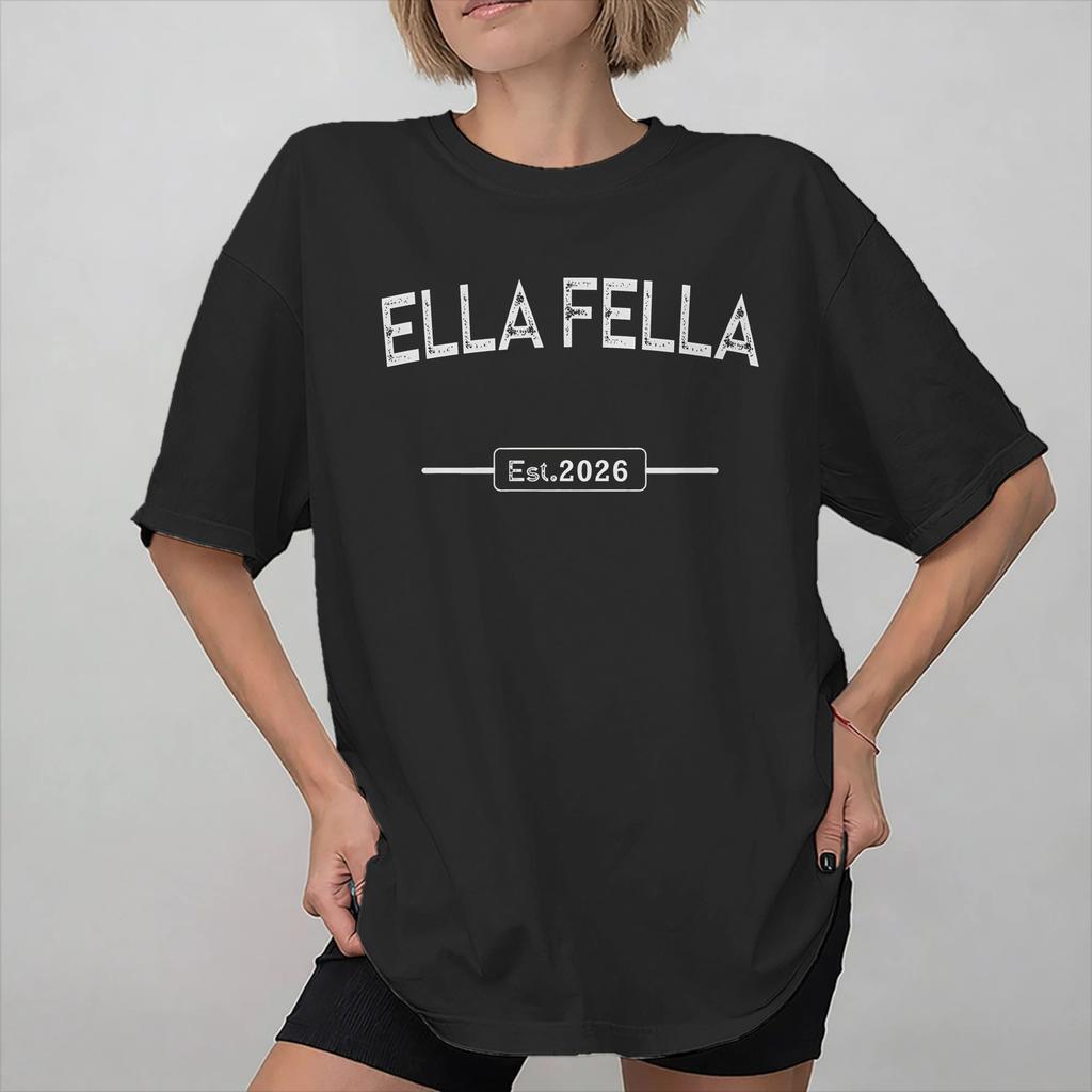 Ella Fella The Dandelion Tour Choosin Texas Country Ellas Fellas Club Tee Shirt for Unisex Women Printed T Shirts 100 Cotton