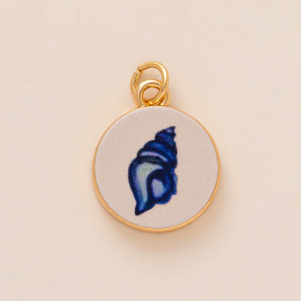 Dopamine Pendant Necklace, DIY Fruit Food Love Pendant, Copper Material, Gold-plated, Color Preserving
