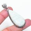 Natural Moonstone Gemstone Handmade 925 Sterling Silver Pendant 2.17" AP-15363