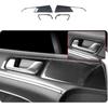 Accesorios para coche compatibles con Kia K5 2021 2022 2023 2024 2025. Embellecedores para manijas de puertas interiores. Adhesivos para marcos y manijas. (Estilo fibra de carbono) 4 PIEZAS