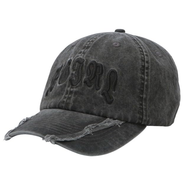 

[X-girl] ВЫЦВЕТШАЯ 6-ПАНЕЛЬНАЯ КЕПКА для женщин, ЧЕРНАЯ