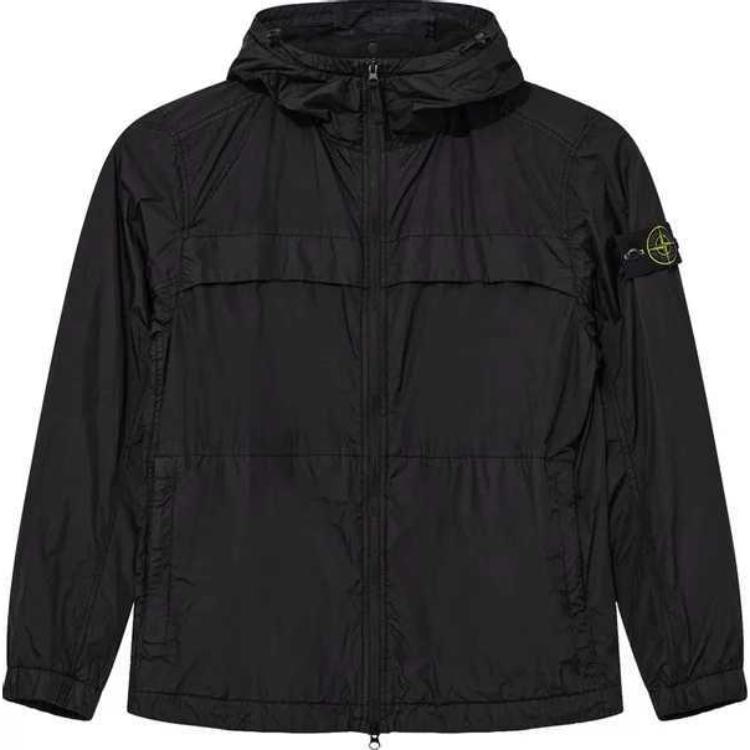 Stone Island Men's Black Recycled Padded Hooded Jacket Outerwear 801540922-V0029 Cm