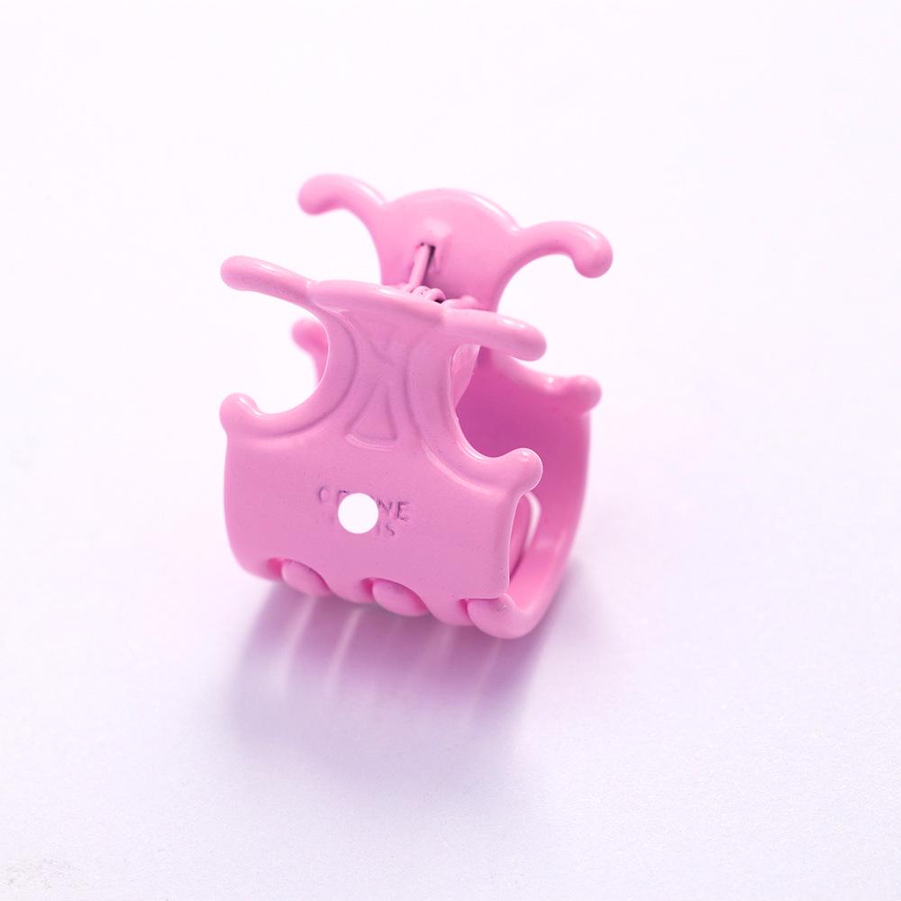 Красочные мини-заколки-крабы для волос с эмалью в виде макарон - Милые аксессуары для волос