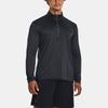 Under Armour Tech™ Vent ½ Zip Solid Color Stand Collar Long Sleeve T-Shirt Men Tops Gray 1382184-001