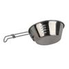 Camping Stainless Steel Folding Bowl, Collapsible Multi-Use for Outdoor Picnic BBQ 300ml