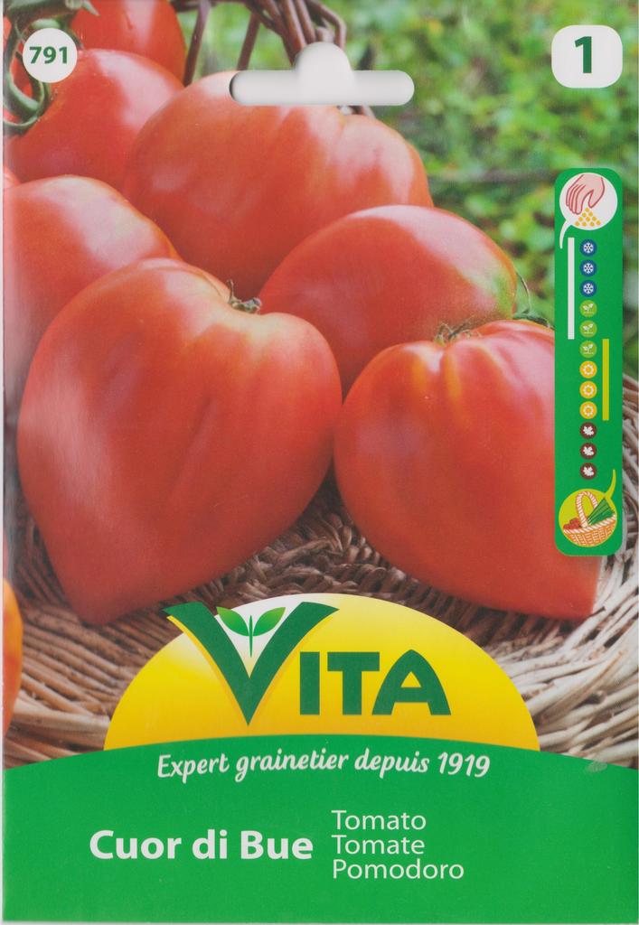 Oxheart Tomato Seeds, Each Tomato Can Reach 250 G, Net Weight 1 G.