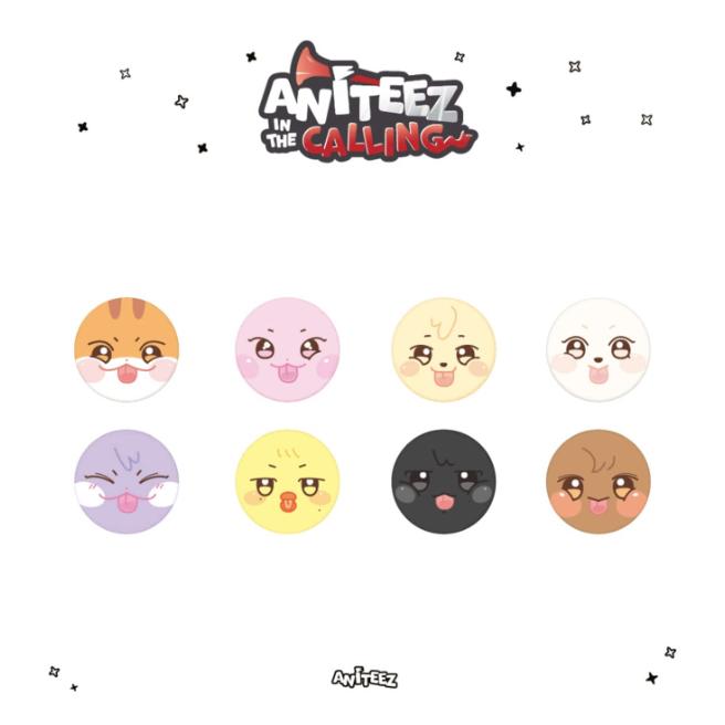 Vorbestellung ATEEZ ANITEEZ IN THE CALLING Weicher Ansteckbutton