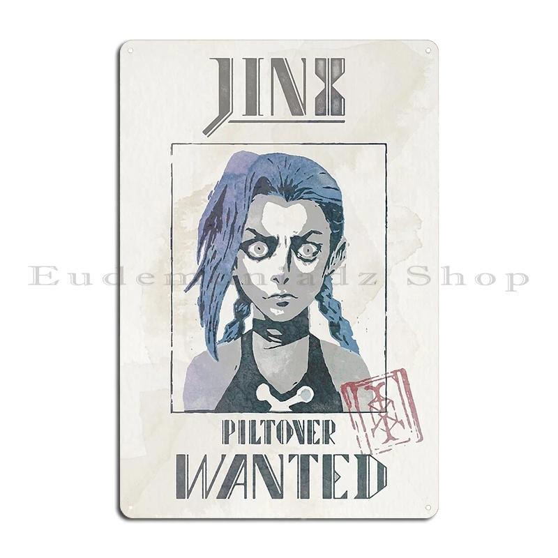 Escanor Efterlyst Metallskylt Väggmålning Tryck Garage Klubb Affisch Merlin King Gowther Diane Meliodas Efterlyst Plåtskylt Affischer
